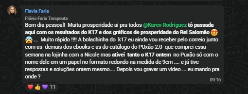 Depoimento Flávia Faria Terapeuta