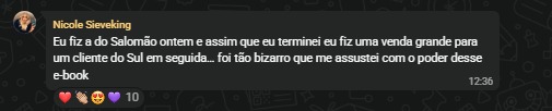 Depoimento Nicole Sieveking