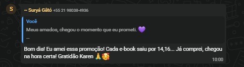 Depoimento Suryá Gato